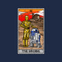 The Droids Tarot-Womens-V-Neck-Tee-drbutler