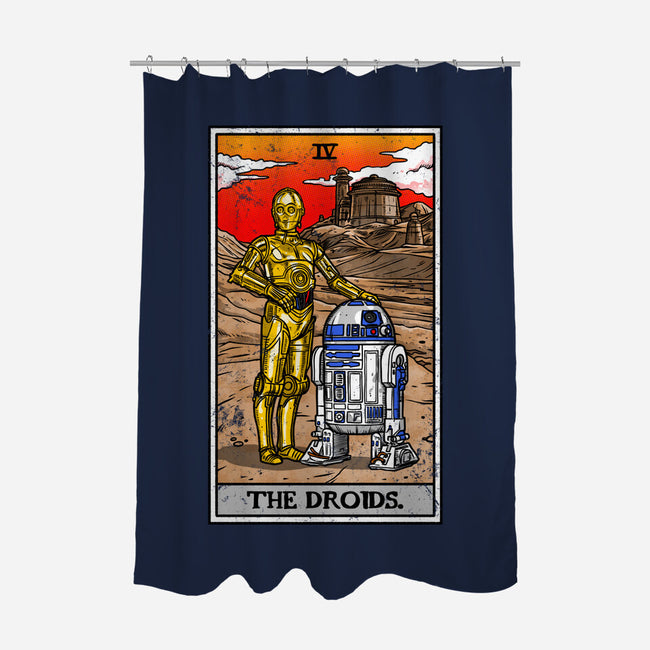 The Droids Tarot-None-Polyester-Shower Curtain-drbutler