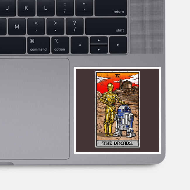 The Droids Tarot-None-Glossy-Sticker-drbutler