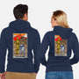 The Droids Tarot-Unisex-Zip-Up-Sweatshirt-drbutler