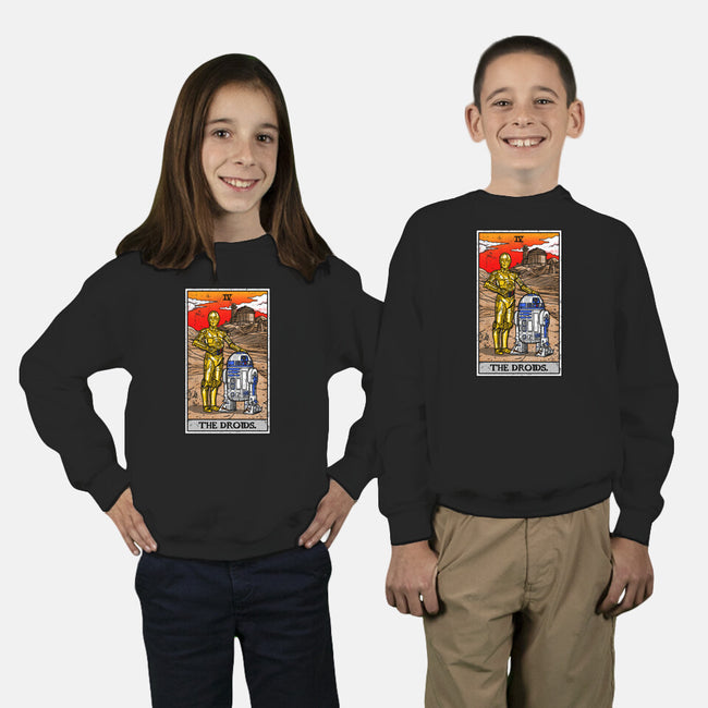 The Droids Tarot-Youth-Crew Neck-Sweatshirt-drbutler