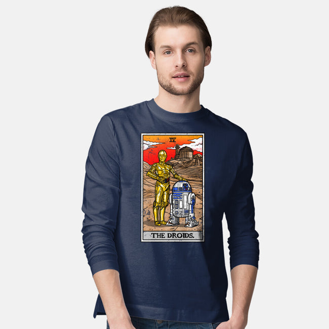 The Droids Tarot-Mens-Long Sleeved-Tee-drbutler