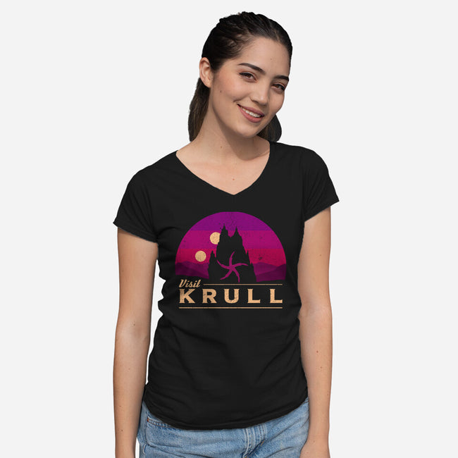 Visit Krull-Womens-V-Neck-Tee-sachpica