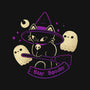 Witch Cat Stay Spooky-Cat-Basic-Pet Tank-xMorfina