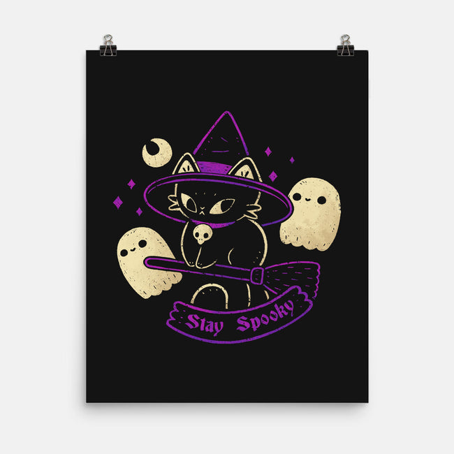 Witch Cat Stay Spooky-None-Matte-Poster-xMorfina