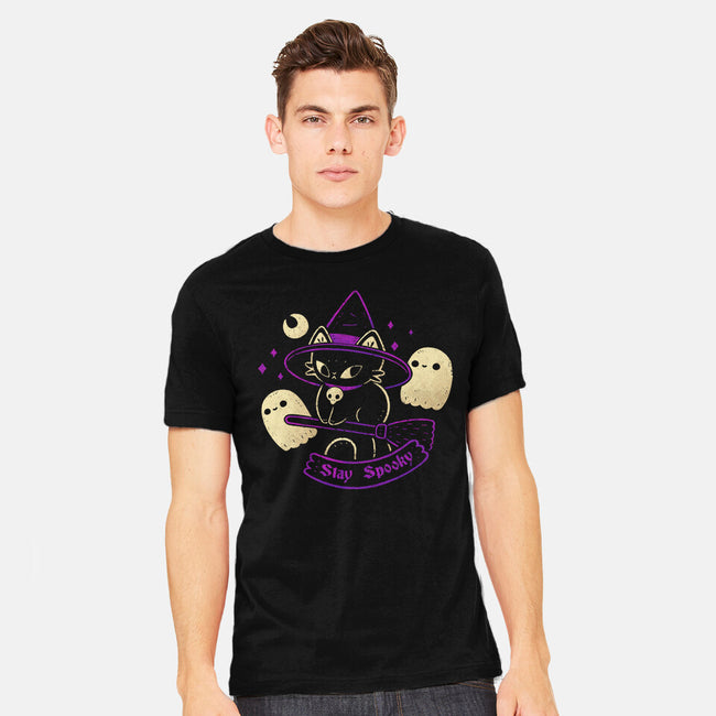 Witch Cat Stay Spooky-Mens-Heavyweight-Tee-xMorfina