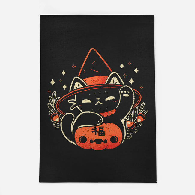 Halloween Maneki Neko-None-Indoor-Rug-xMorfina