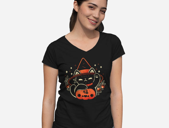 Halloween Maneki Neko