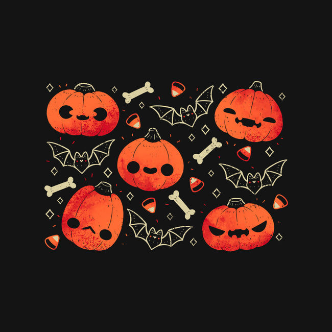 Cute Smiling Pumpkins-None-Polyester-Shower Curtain-xMorfina