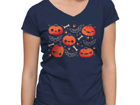 Cute Smiling Pumpkins