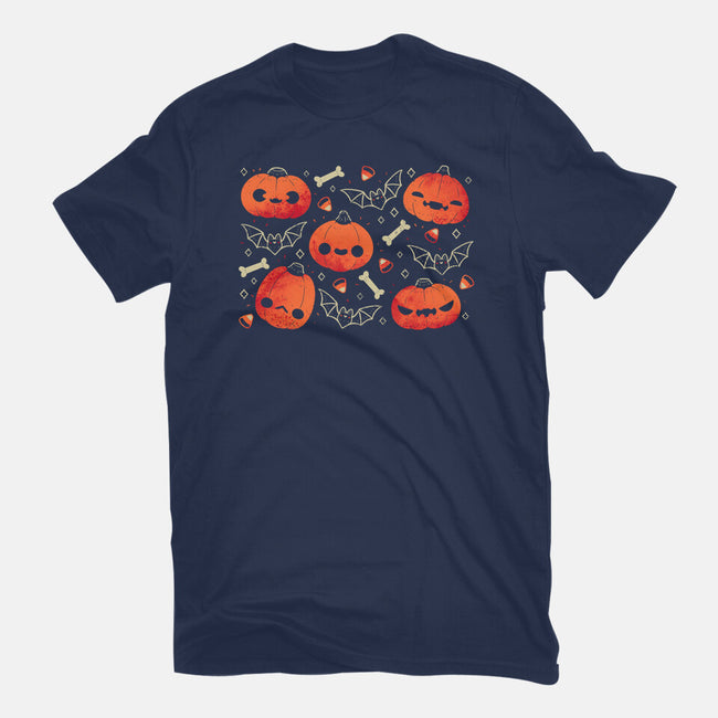 Cute Smiling Pumpkins-Mens-Premium-Tee-xMorfina