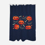 Cute Smiling Pumpkins-None-Polyester-Shower Curtain-xMorfina