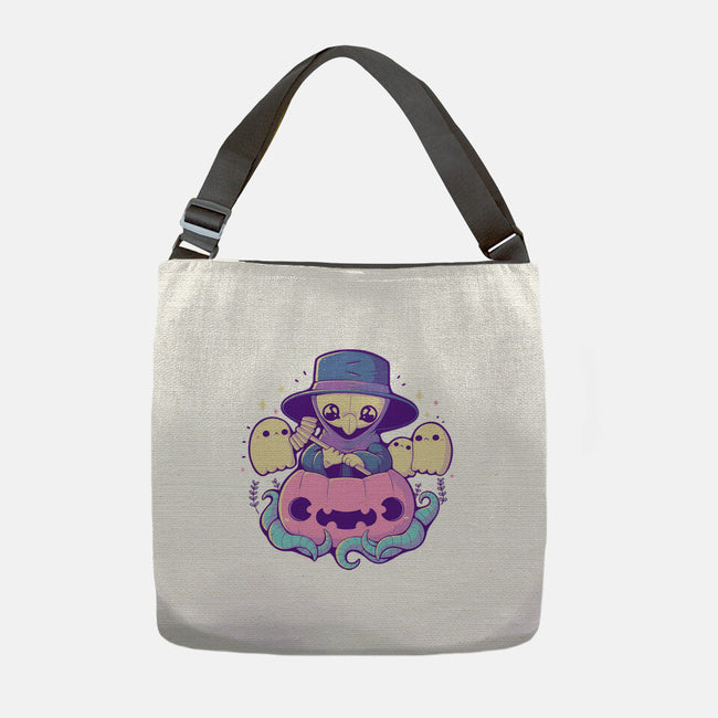 Cute Plague Doctor Pumpkin-None-Adjustable Tote-Bag-xMorfina