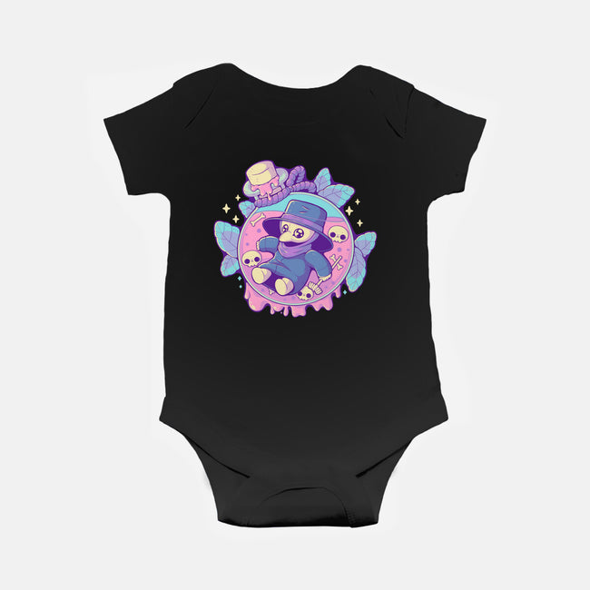 Cute Plague Doctor In Jar-Baby-Basic-Onesie-xMorfina