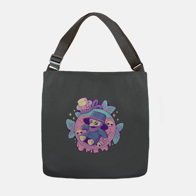 Cute Plague Doctor In Jar-None-Adjustable Tote-Bag-xMorfina