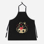 Creepy Black Cat-Unisex-Kitchen-Apron-xMorfina