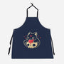 Creepy Black Cat-Unisex-Kitchen-Apron-xMorfina