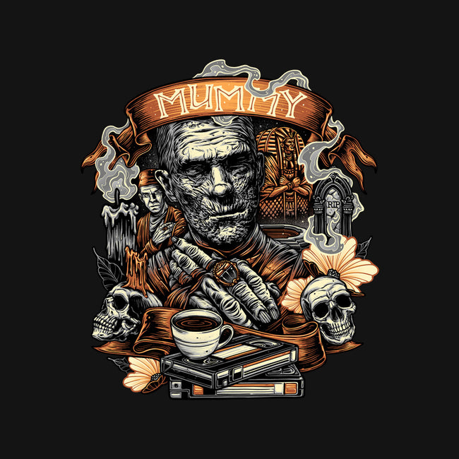 The Mummy Rises Again-Youth-Pullover-Sweatshirt-glitchygorilla