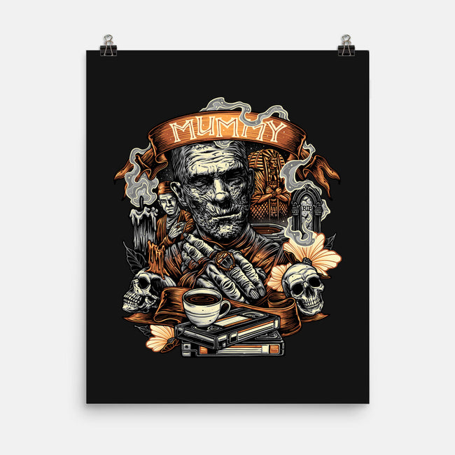 The Mummy Rises Again-None-Matte-Poster-glitchygorilla