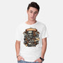 The Mummy Rises Again-Mens-Basic-Tee-glitchygorilla