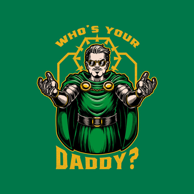 Doom Daddy Comic Villain-Womens-Fitted-Tee-Studio Mootant