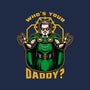 Doom Daddy Comic Villain-Baby-Basic-Tee-Studio Mootant