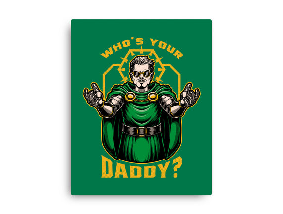 Doom Daddy Comic Villain