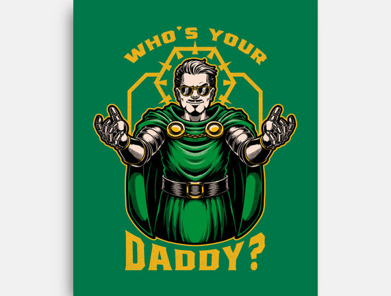 Doom Daddy Comic Villain