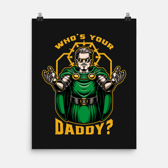 Doom Daddy Comic Villain-None-Matte-Poster-Studio Mootant