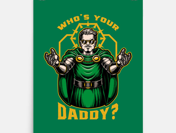 Doom Daddy Comic Villain