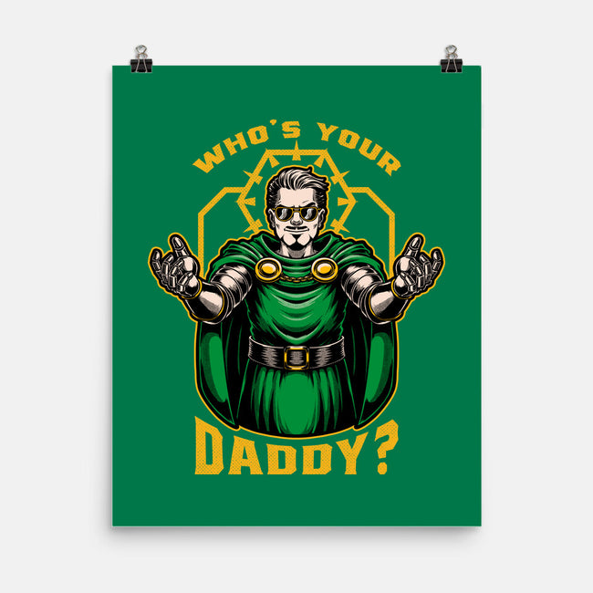 Doom Daddy Comic Villain-None-Matte-Poster-Studio Mootant