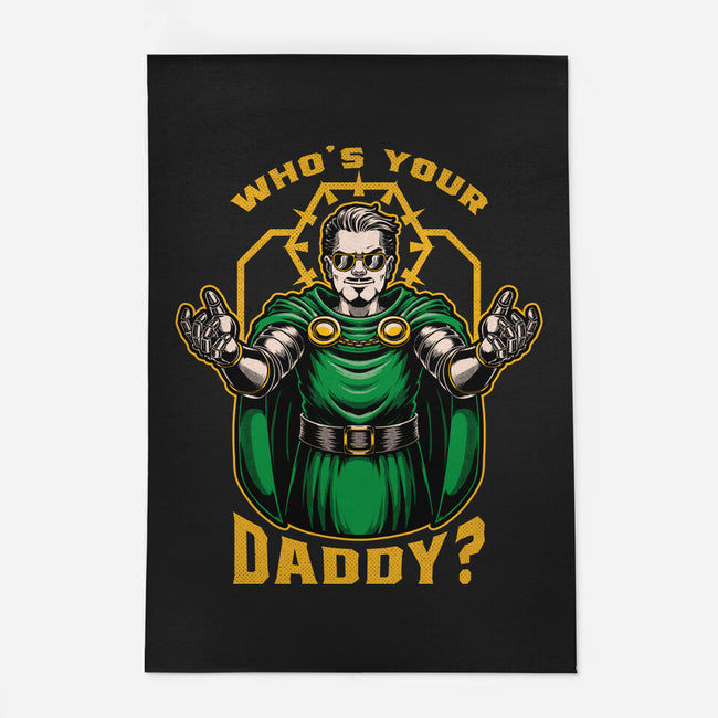 Doom Daddy Comic Villain-None-Indoor-Rug-Studio Mootant