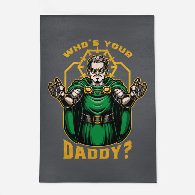 Doom Daddy Comic Villain-None-Indoor-Rug-Studio Mootant