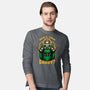 Doom Daddy Comic Villain-Mens-Long Sleeved-Tee-Studio Mootant