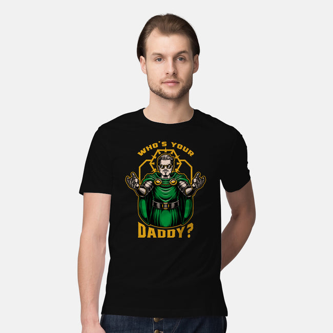 Doom Daddy Comic Villain-Mens-Premium-Tee-Studio Mootant