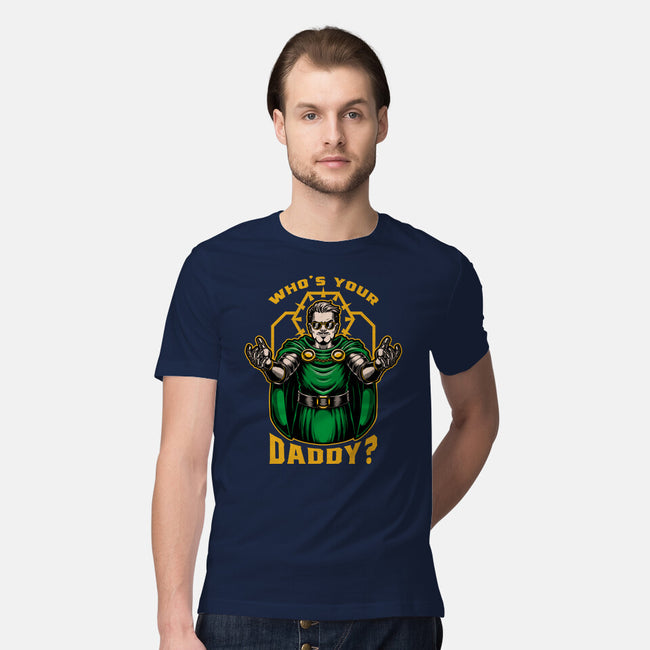 Doom Daddy Comic Villain-Mens-Premium-Tee-Studio Mootant