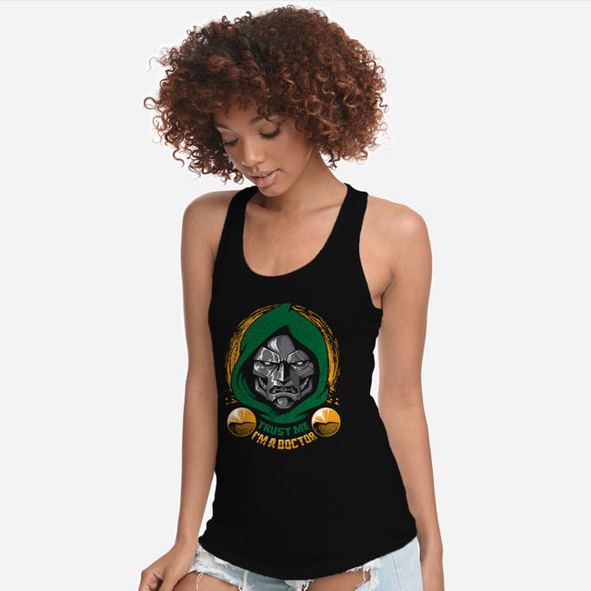 Don't Trust Him-Womens-Racerback-Tank-Tronyx79