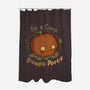 Cutie Pumpk-Pootie-None-Polyester-Shower Curtain-Ewel