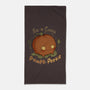 Cutie Pumpk-Pootie-None-Beach-Towel-Ewel