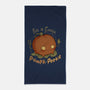 Cutie Pumpk-Pootie-None-Beach-Towel-Ewel