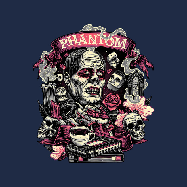 Many Faces Of The Phantom-Mens-Long Sleeved-Tee-glitchygorilla