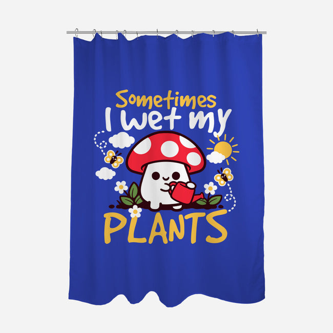 Sometimes I Wet My Plants-None-Polyester-Shower Curtain-NemiMakeit