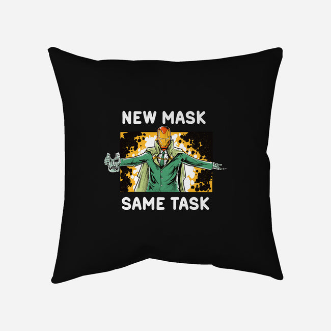 New Mask-None-Removable Cover-Throw Pillow-Gleydson Barboza