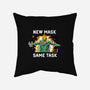 New Mask-None-Removable Cover-Throw Pillow-Gleydson Barboza