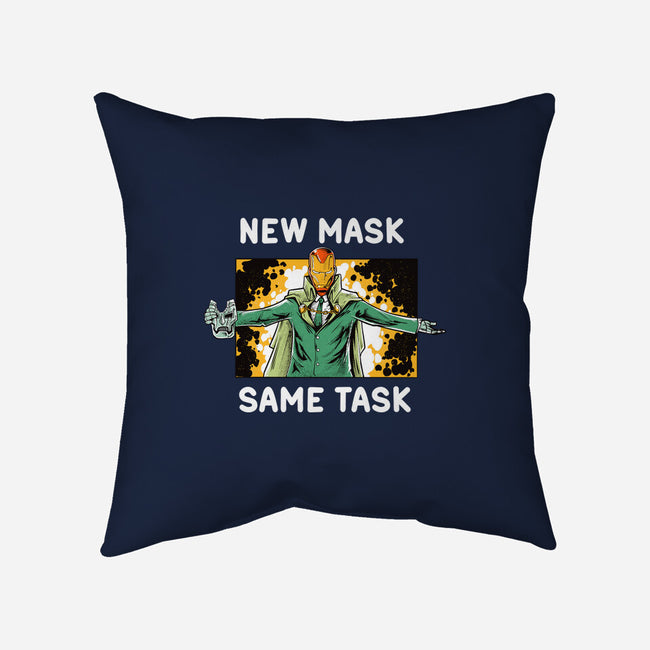 New Mask-None-Removable Cover-Throw Pillow-Gleydson Barboza