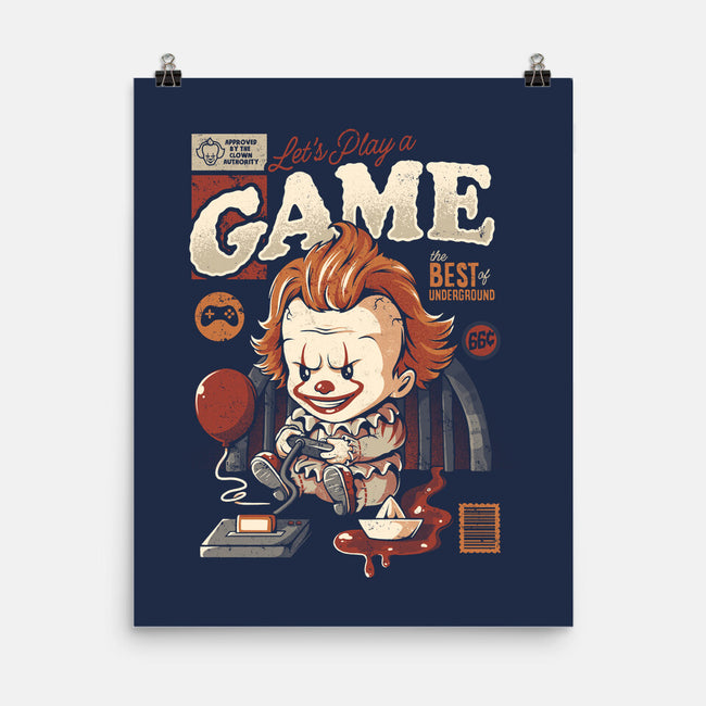 Underground Game-None-Matte-Poster-eduely