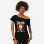 Underground Game-Womens-Off Shoulder-Tee-eduely