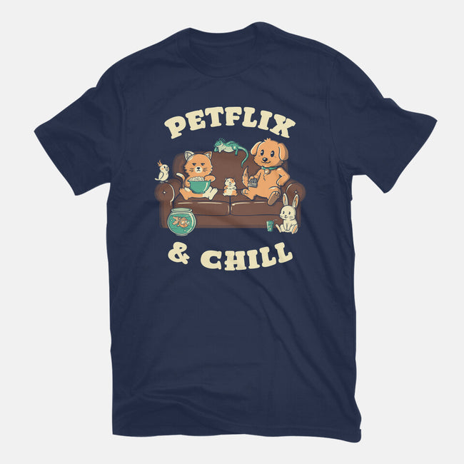 Petflix And Chill-Youth-Basic-Tee-koalastudio