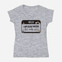 Hello I Am Dead Inside-Womens-V-Neck-Tee-koalastudio