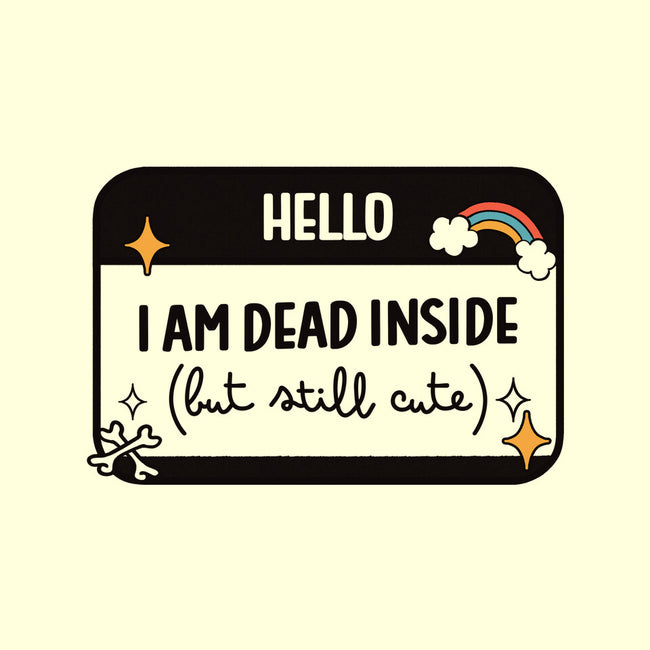 Hello I Am Dead Inside-None-Polyester-Shower Curtain-koalastudio